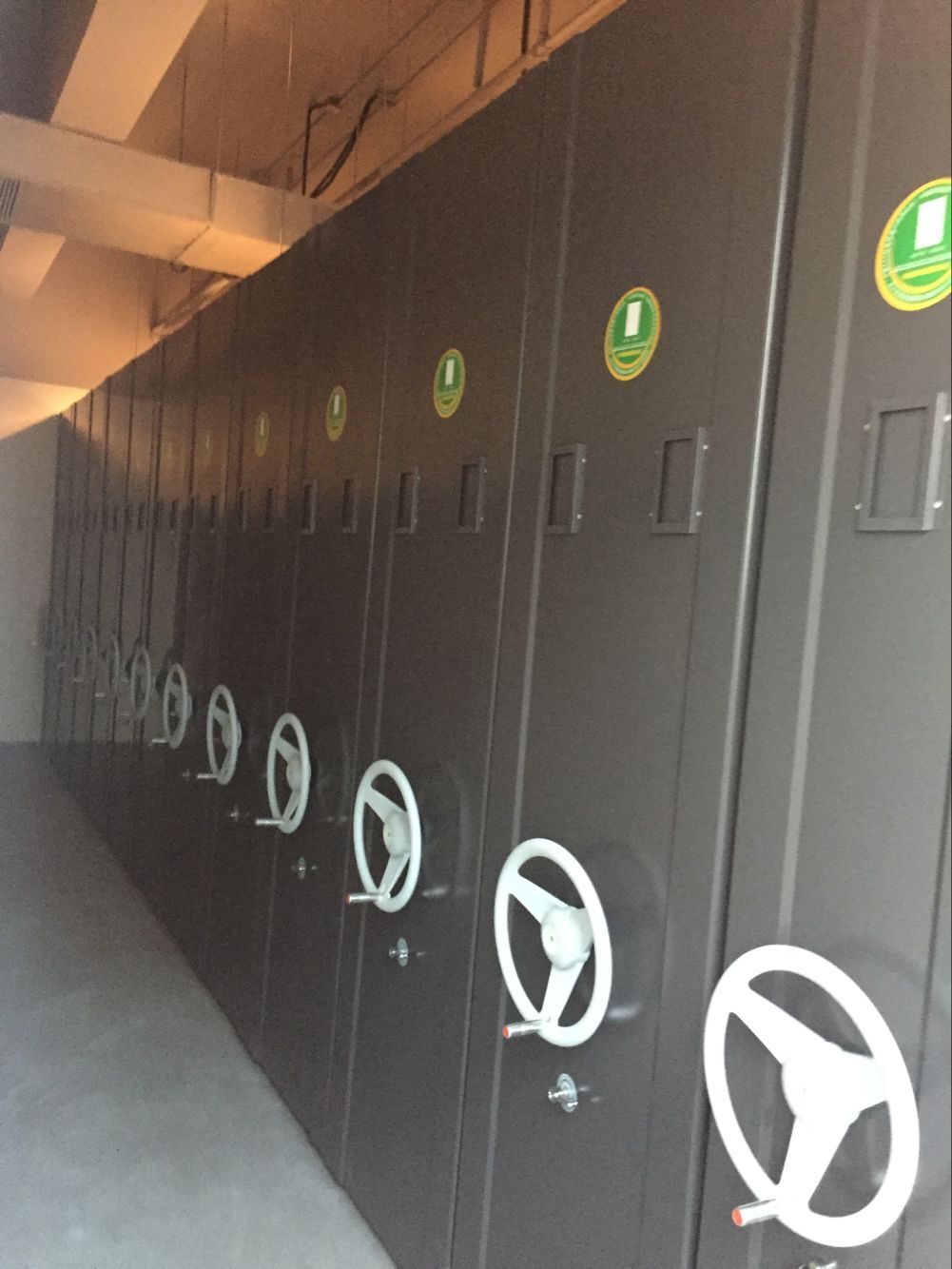 Fei HU双柱式���案密集柜